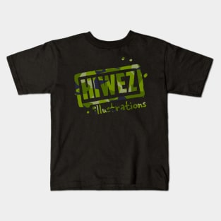 HIWEZ logo Swedish M90 Kids T-Shirt